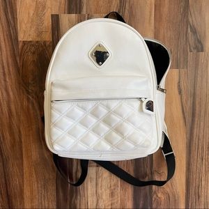 Claire’s Off White Backpack Purse